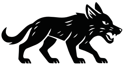 Fang Futures coyote mascot symbolizing adaptive AI strategy